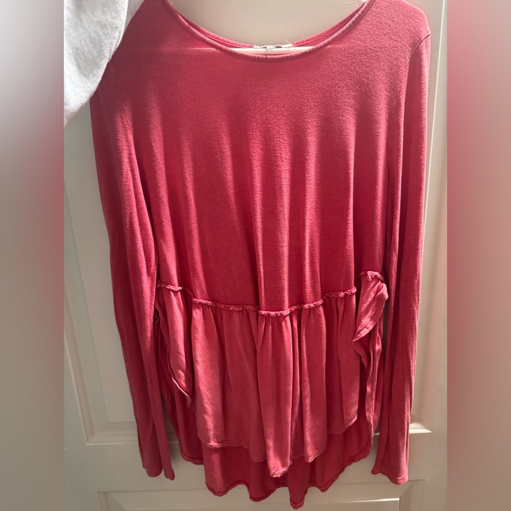 Umgee Rose Long Sleeve Tunic